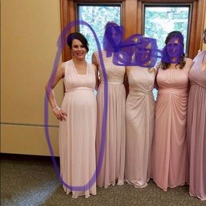David’s bridal bridesmaid dress